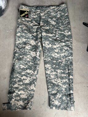 US Military FREE EWOL Trousers ACU Gore Tex Army Flame Resistant Large Long NEW